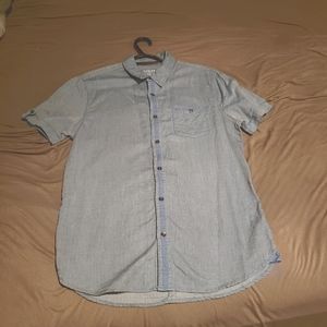 Men's GUESS factory button down